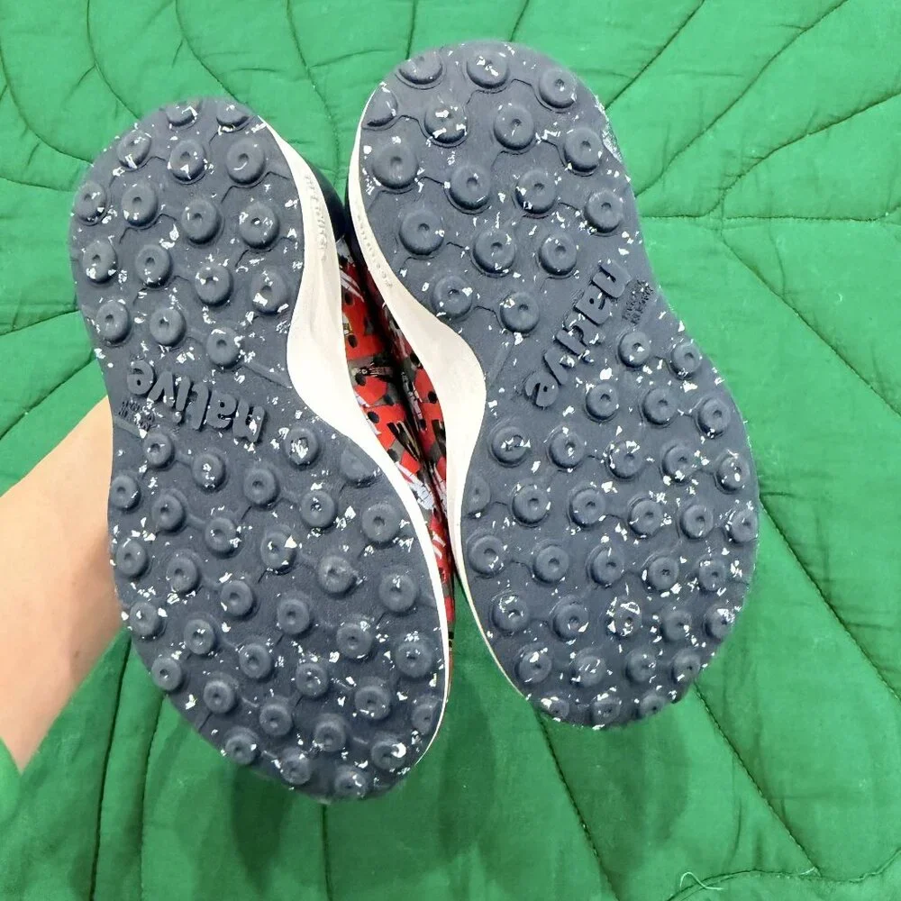 Native Robbie Toddler 7 Navy Blue Red Star Wars Slip On Water Shoes